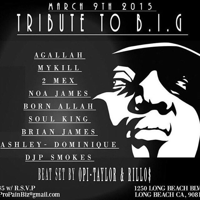 tribute to biggie 2015