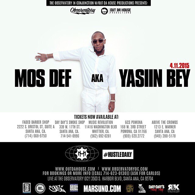 mos def aka mos def 2015 - observatory oc