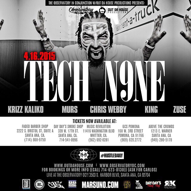 tech n9ne oc 2015