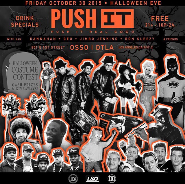 PUSH IT HALLOWEEN