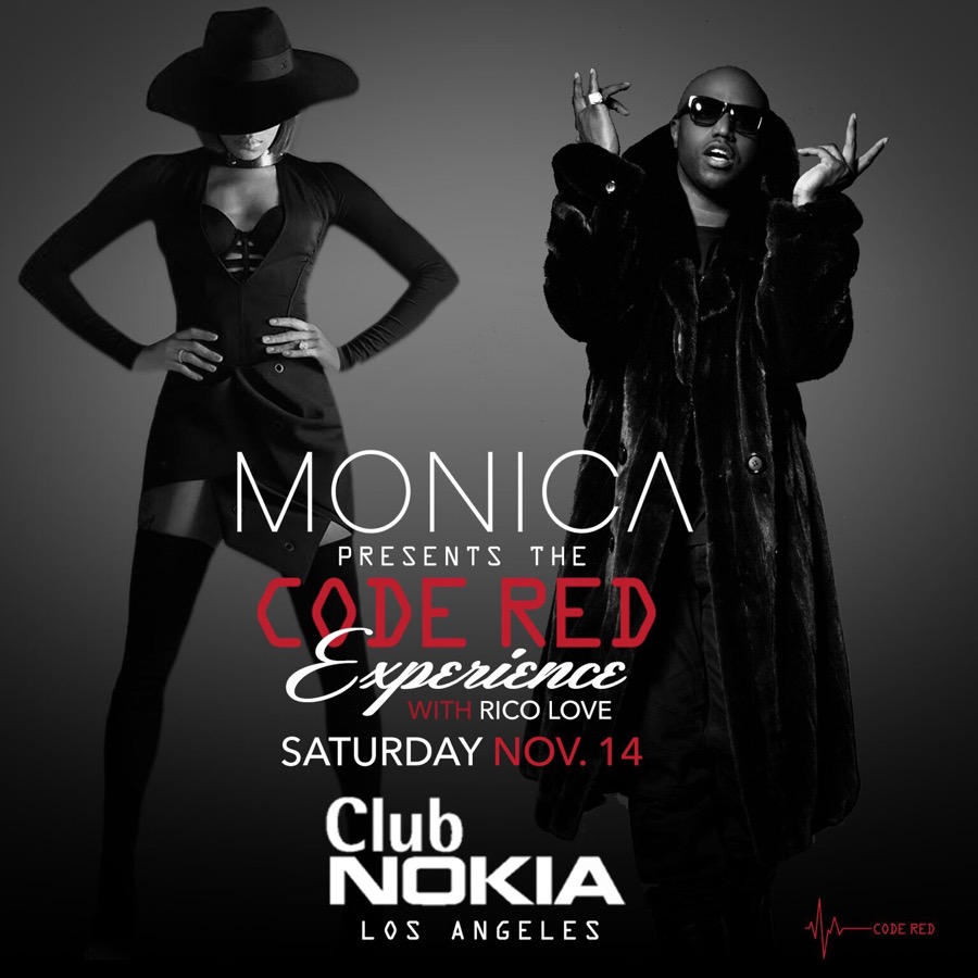 WIN TICKETS TO SEE MONICA WITH RICO LOVE AT CLUB NOKIA!!