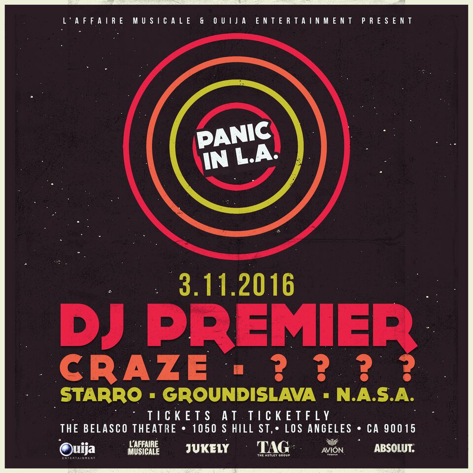 Panic In LA IG - White