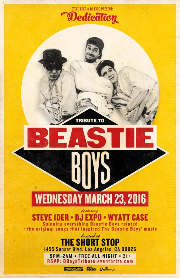 BEASTIE BOYS 2016