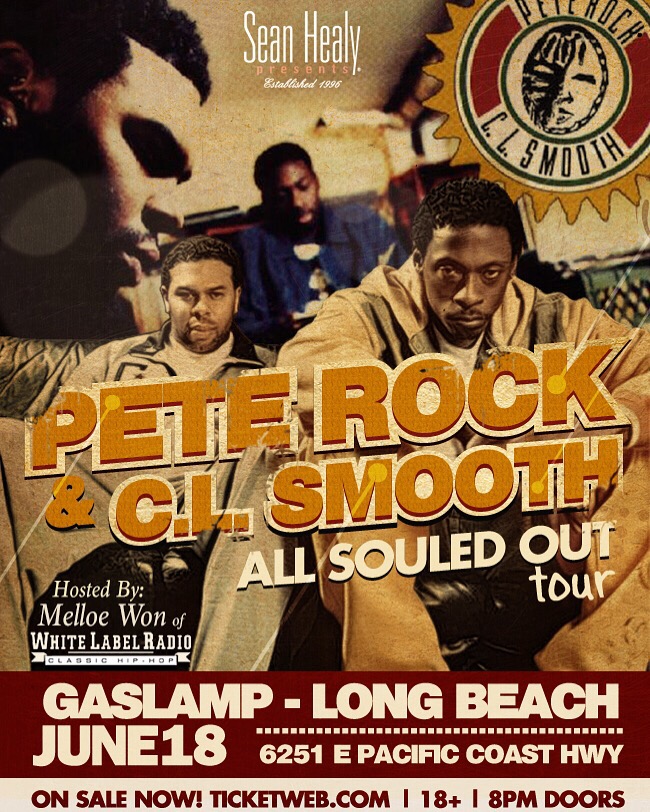 Pete rock and cl smooth 2016