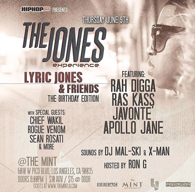 lyric jones 2016