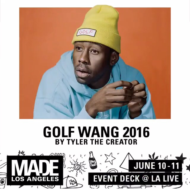 TYLER THE CREATOR GOLF WANG