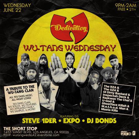 Dedication: 'WU-TANG WEDNESDAY 2016