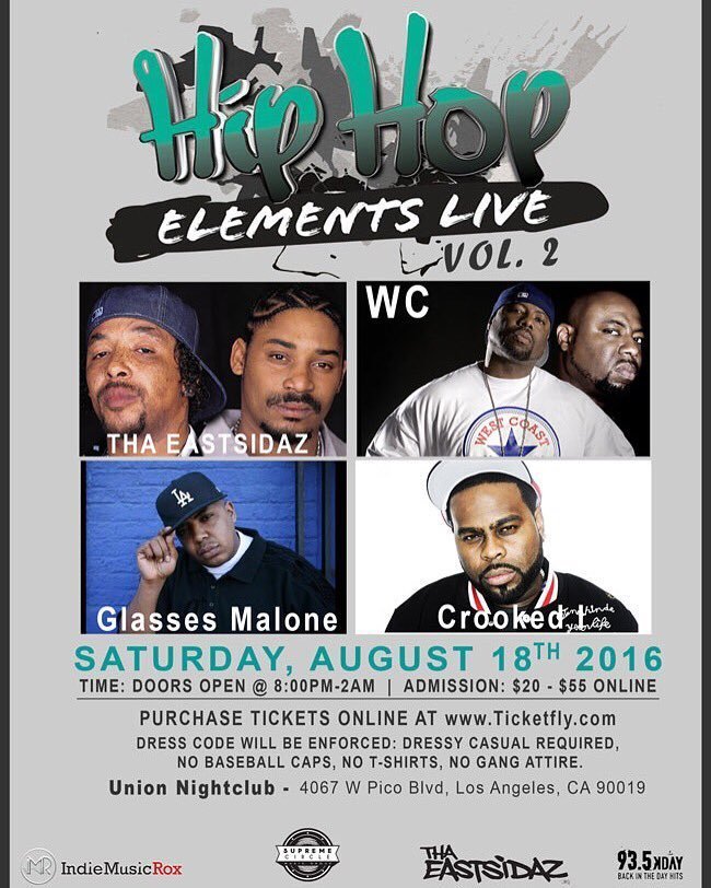 HIP HOP ELEMENTS 2016