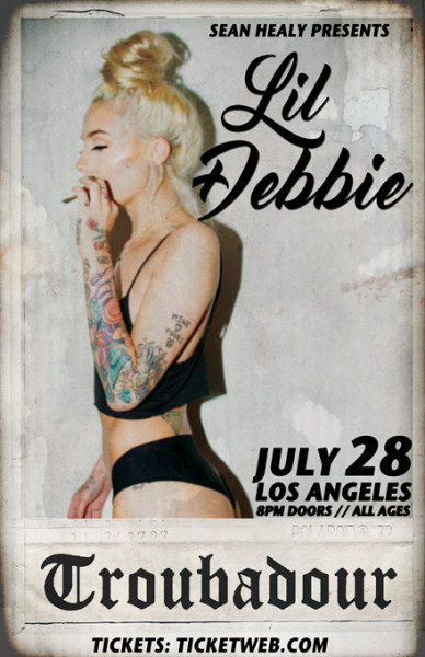 lil Debbie troubadour 2016