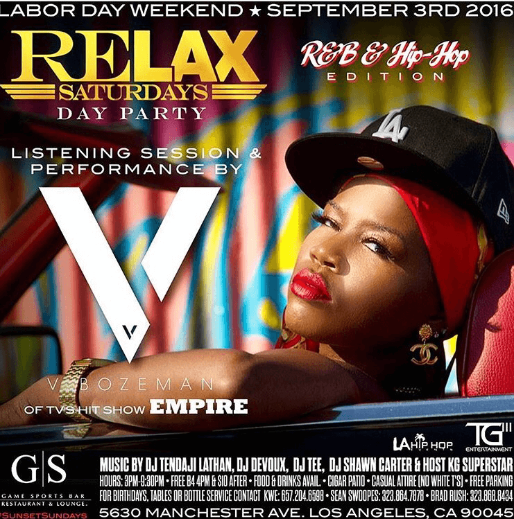 RelaxSaturdays- V Bozeman