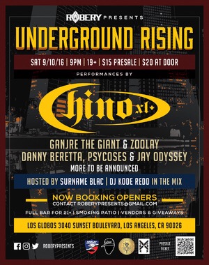 UNDERGROUND RISING 2016