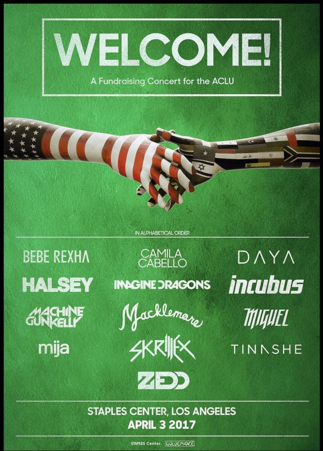 WELCOME! A Fundraising Concert for the ACLU﻿ @