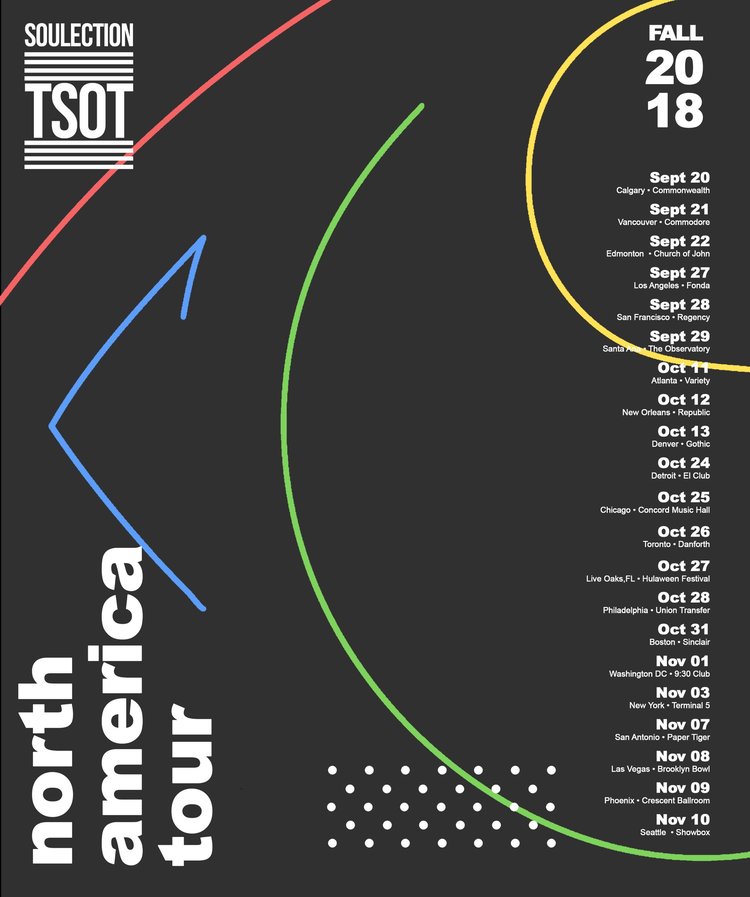 soulection.north.america.tour giveaway