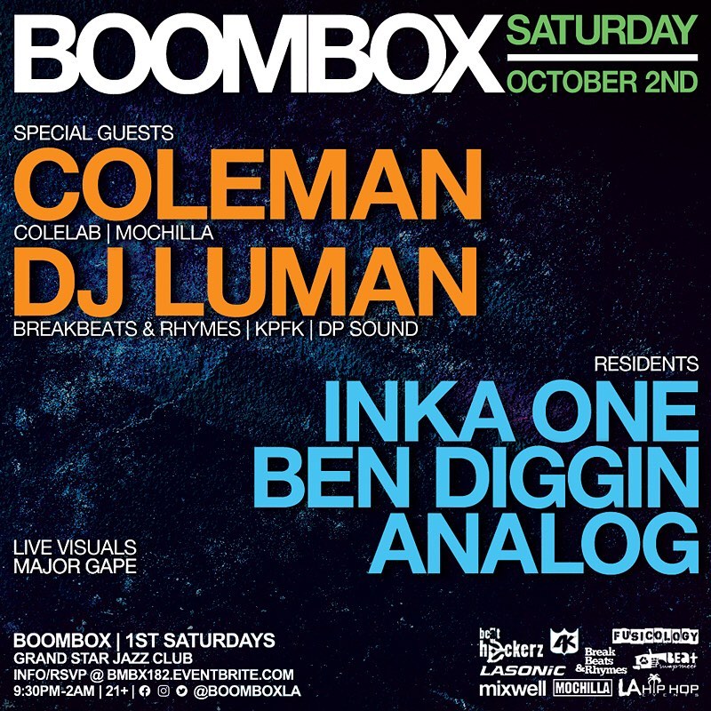 BOOMBOX LA OCT 2021