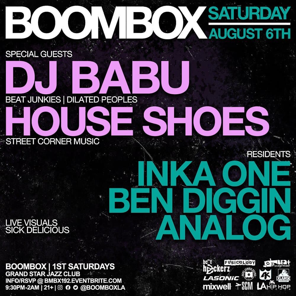 boombox - 8-6-2