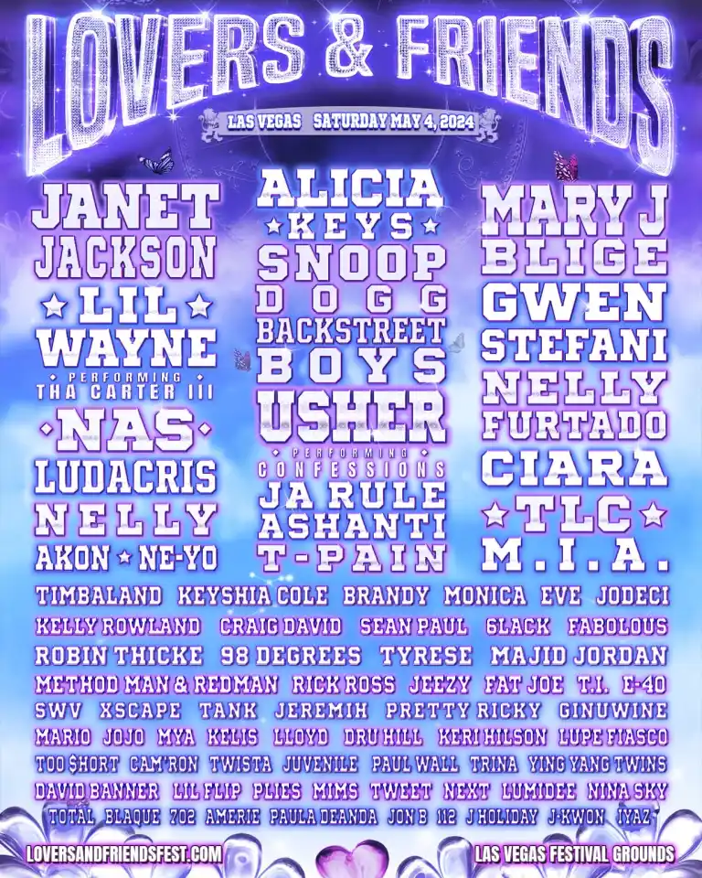 Lovers & Friends 2024 || Las Vegas FESTIVAL GROUNDS, NV