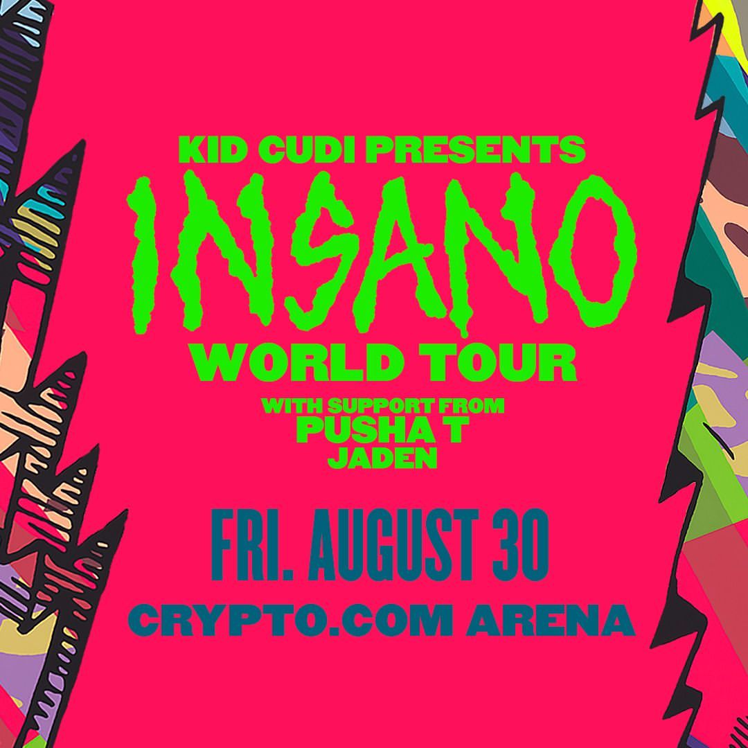 Kid Cudi: INSANO  WORLD TOUR || Crypto.com Arena, Los Angeles