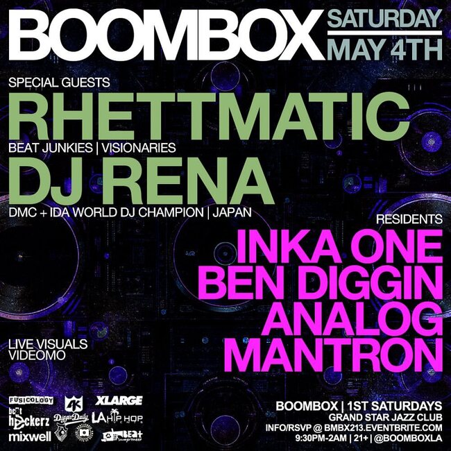 BOOMBOX || Grand Star Jazz Club, Los Angeles