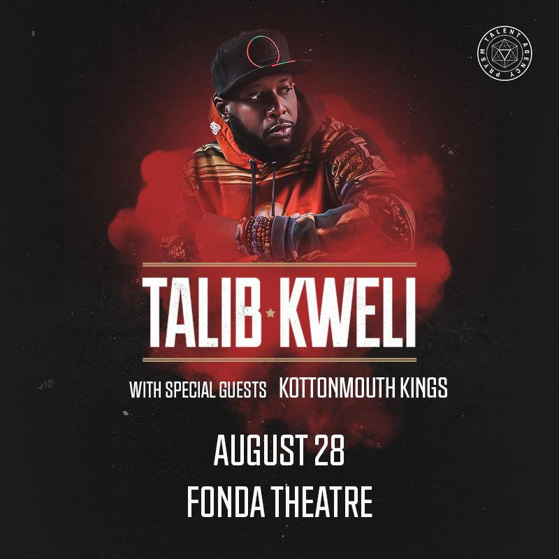Talib Kweli with Kottonmouth Kings at Fonda Theatre, Los Angeles