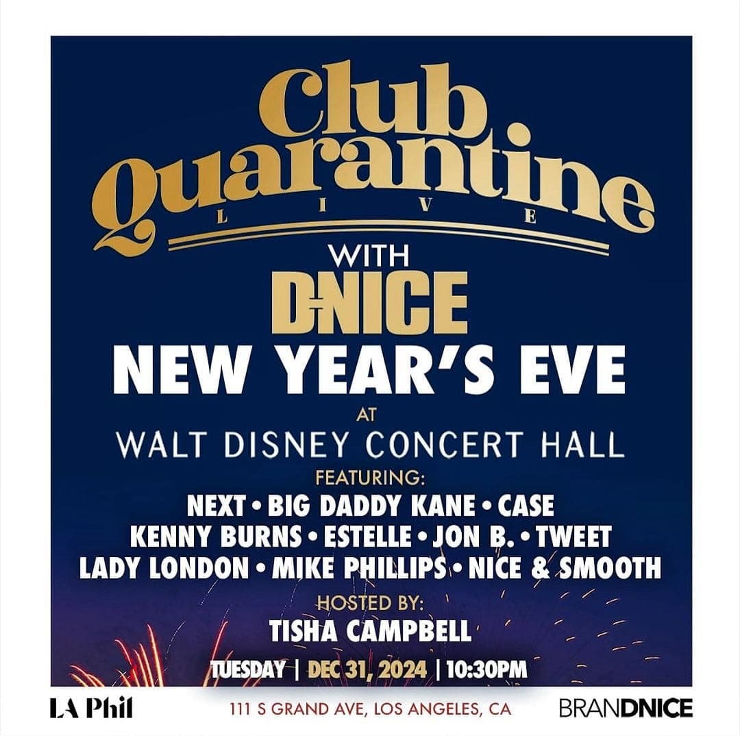 Club Quarantine Live with D-Nice & Friends at Walt Disney Concert Hall, Los Angeles