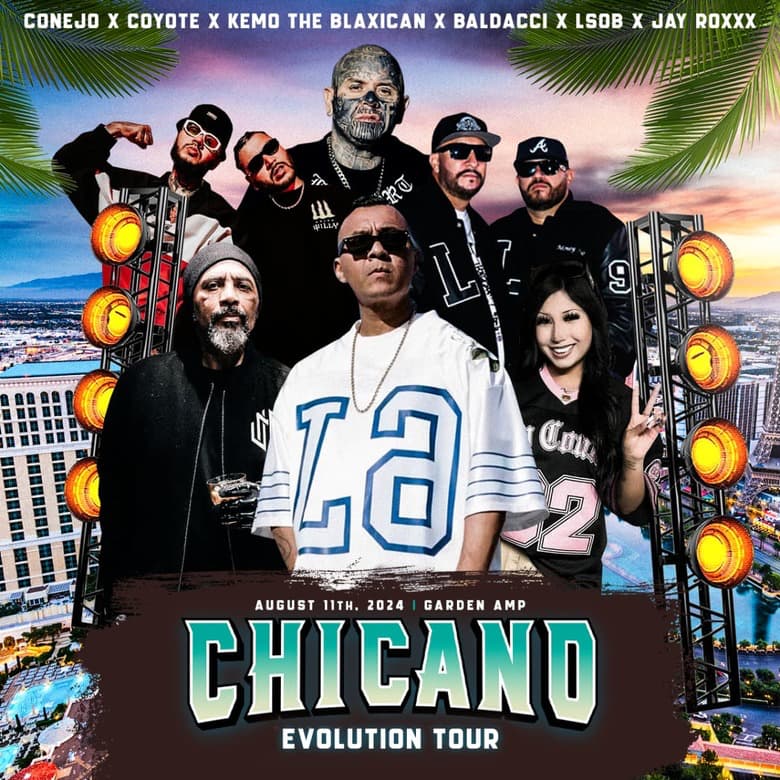 Chicano Evolution Tour at Garden Amphitheatre⁣, Garden Grove