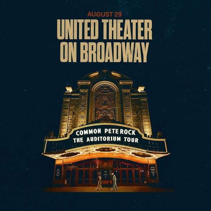 Common and Pete Rock – The Auditorium Tour at The United Theater on Broadway⁣⁣, Los Angeles