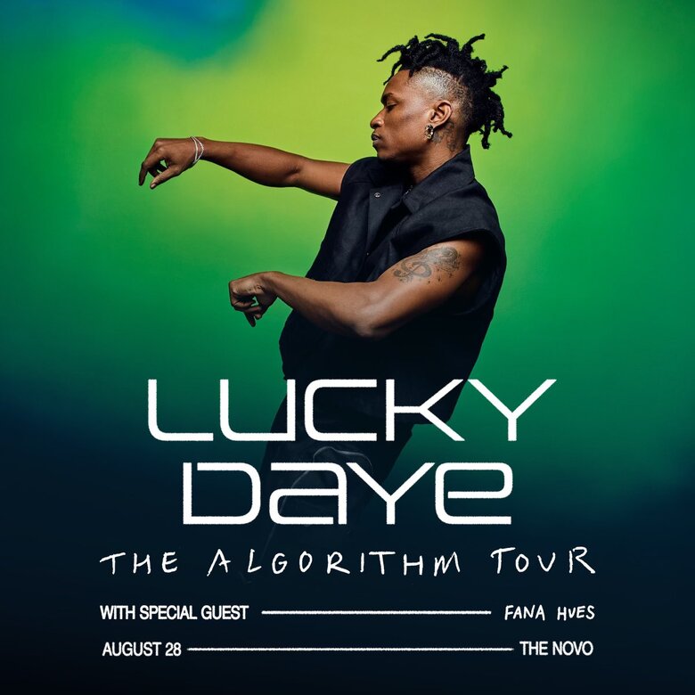 Lucky Daye – The Algorithm Tour with Fana Hues at The Novo, Los Angeles
