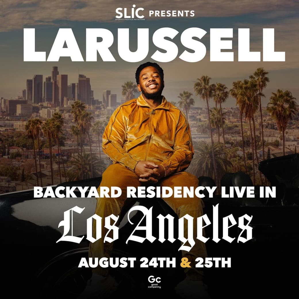 LaRussell Live From His Backyard In Los Angeles, CA