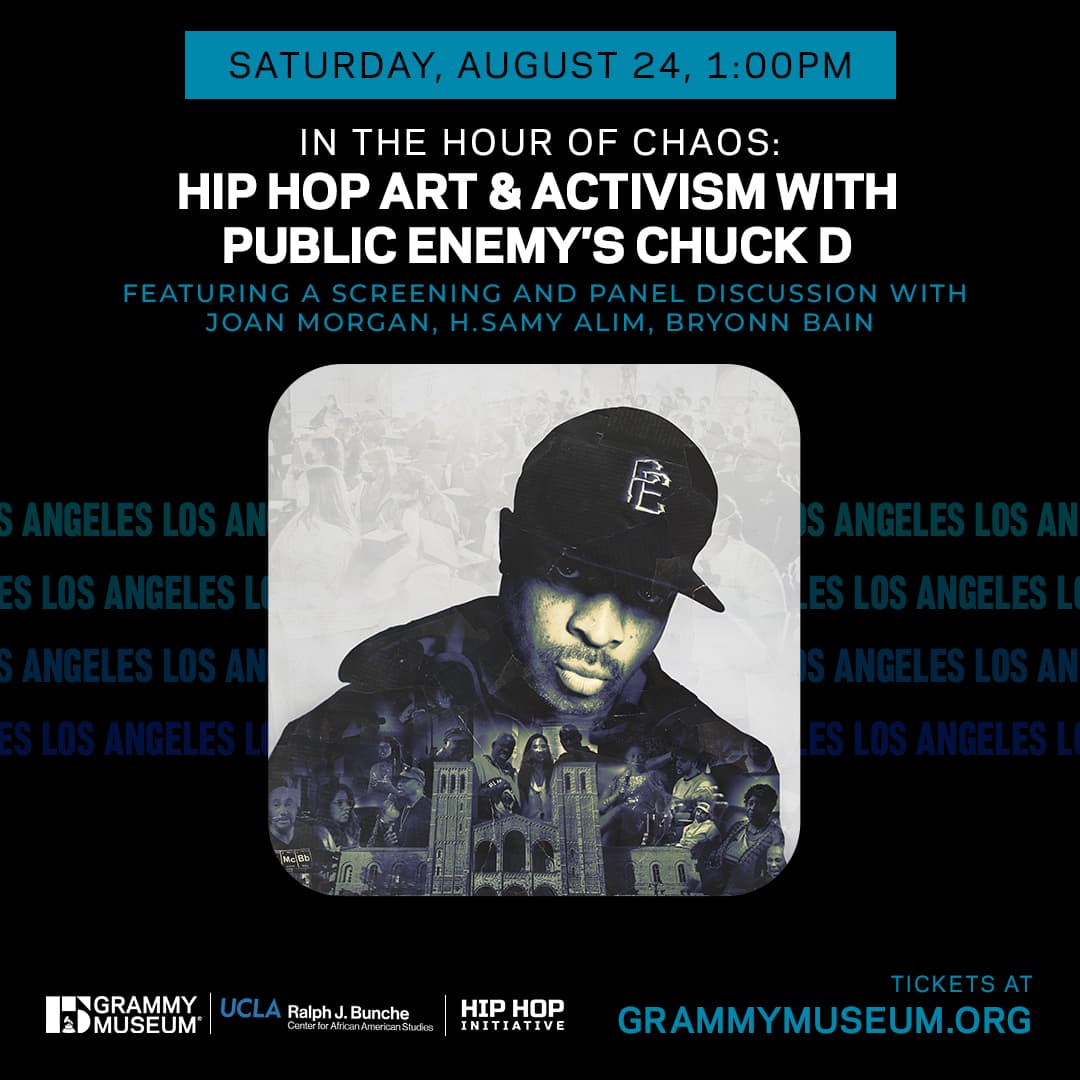 Film Screening ”In the Hour of Chaos: Hip Hop Art & Activism with Chuck D” at GRAMMY Museum, Los Angeles