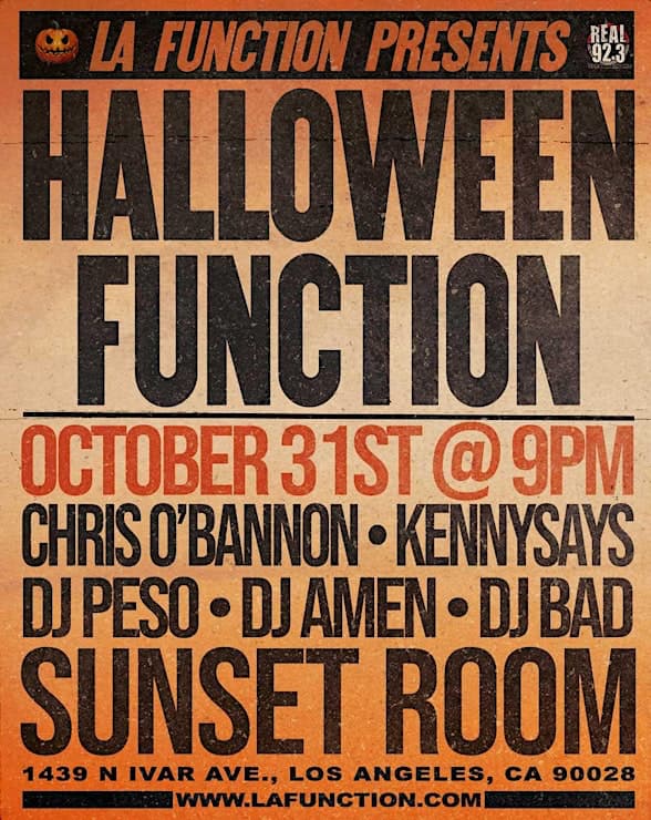 Halloween Function