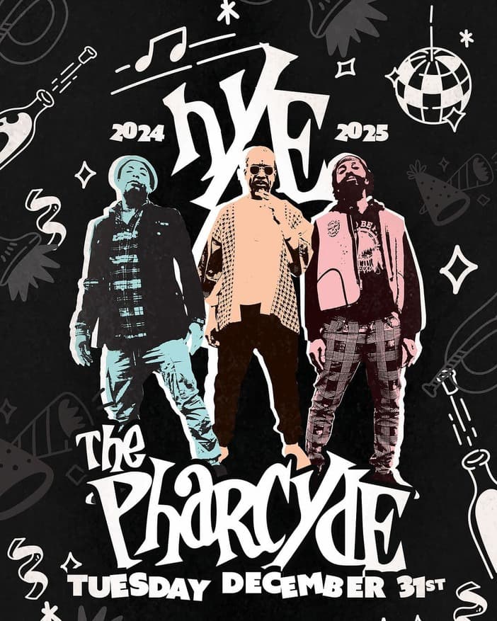 The Pharcyde⁣ NYE at Ventura Music Hall, Ventura