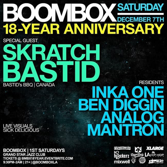 Boombox-18th Anniversary