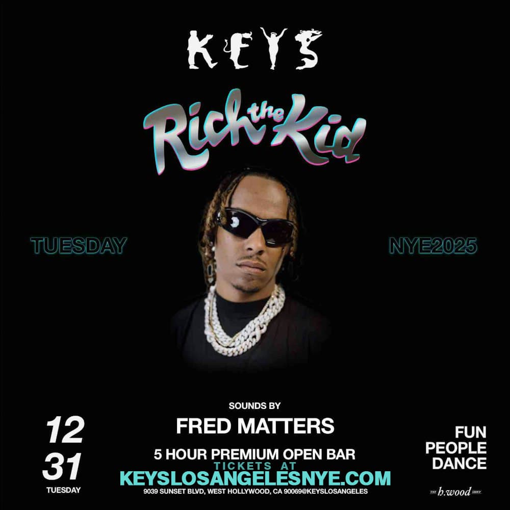 Rich the Kid | Keys Los Angeles New Year’s Eve Party