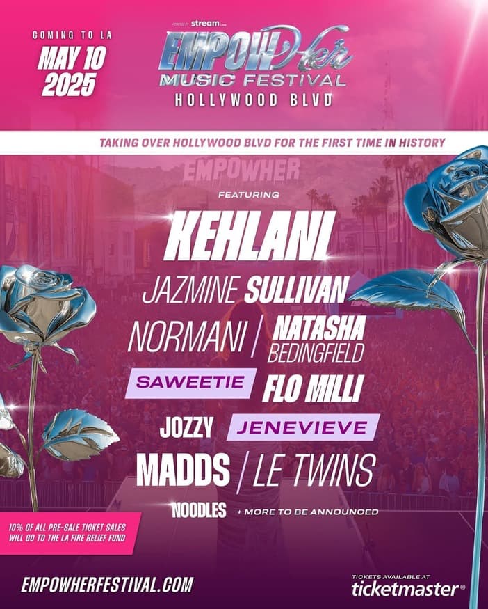 EmpowHER Festival on Hollywood Blvd in Los Angeles!