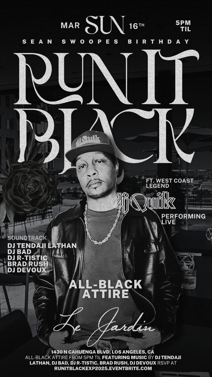 "RUN IT BLACK EXPERIENCE"