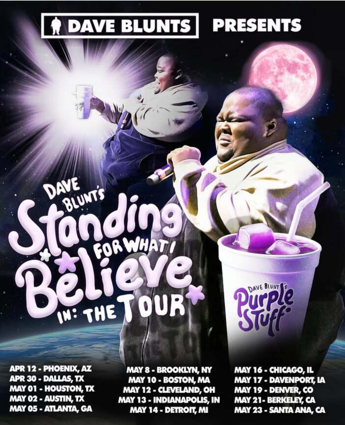 Dave Blunts – Standing For What I Believe In Tour⁣ at Observatory OC: Constellation Room⁣,  Santa Ana