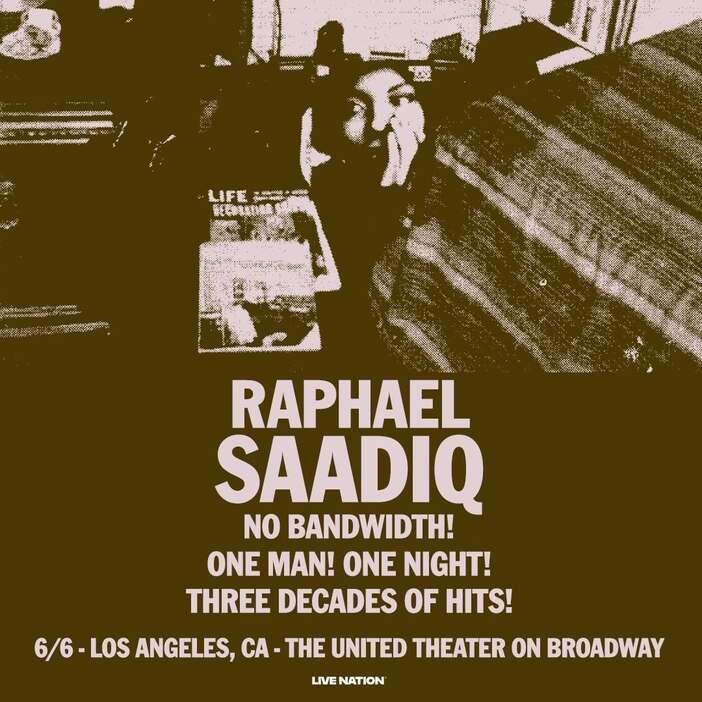 Raphael Saadiq: No Bandwidth!⁣ Live at The United Theater on Broadway⁣, Los Angeles