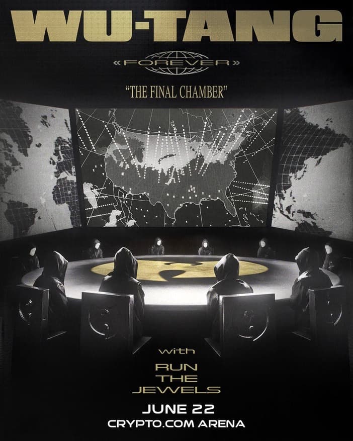 Wu-Tang Clan Wu-Tang Forever: The Final Chamber with Run The Jewels at Crypto.com Arena⁣ Los Angeles