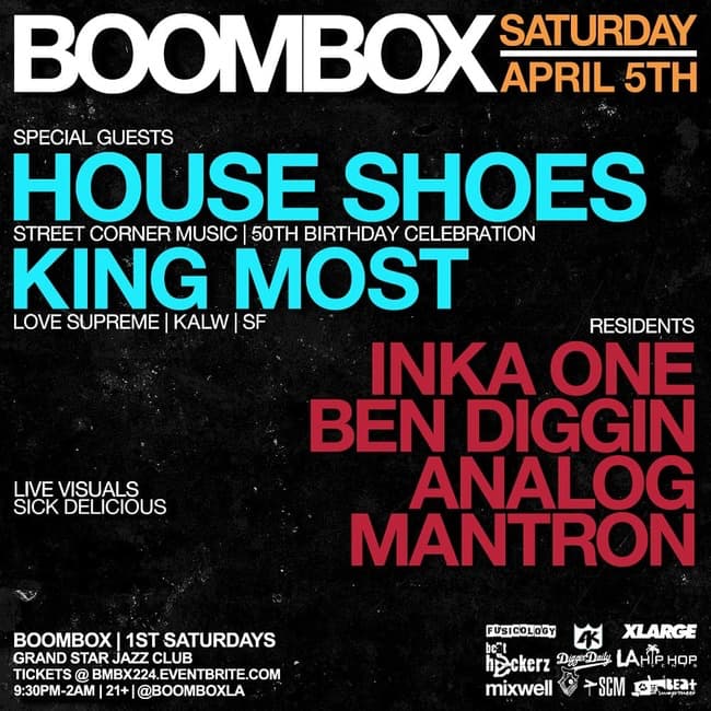 BOOMBOX - APRIL 2025