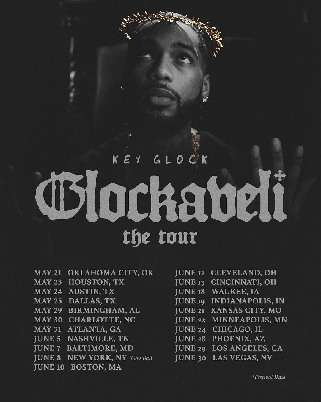 Key Glock Tour