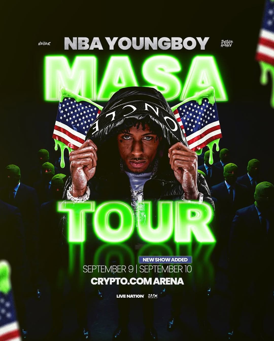 NBA YOUNGBOY 2nd- show added