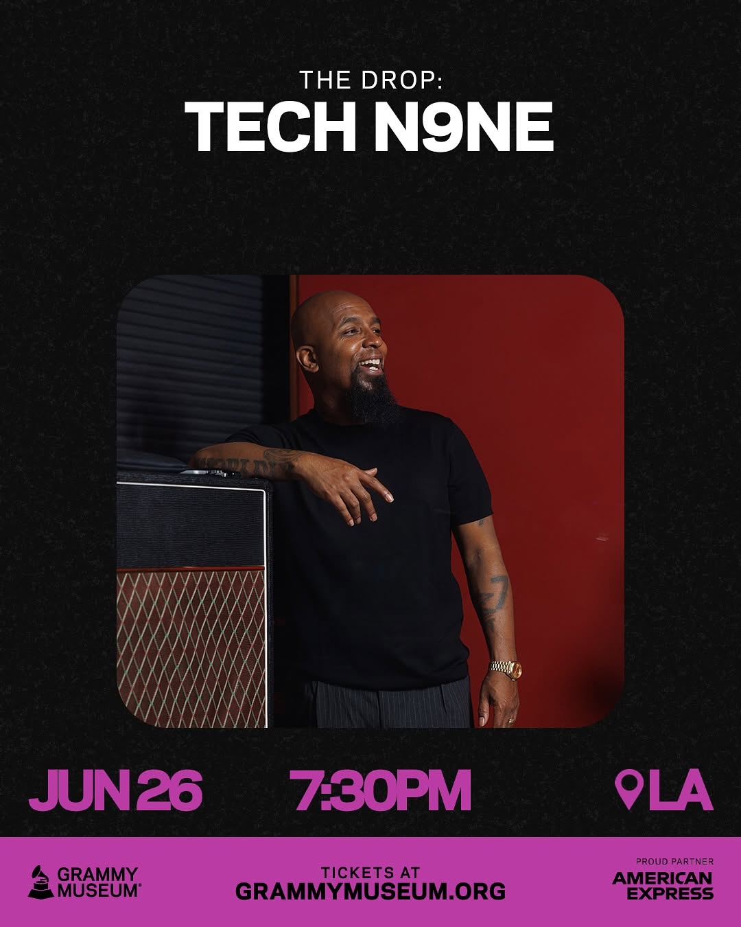 GRAMMY MUSEUM Presents: The Drop: Tech N9ne in LA!
