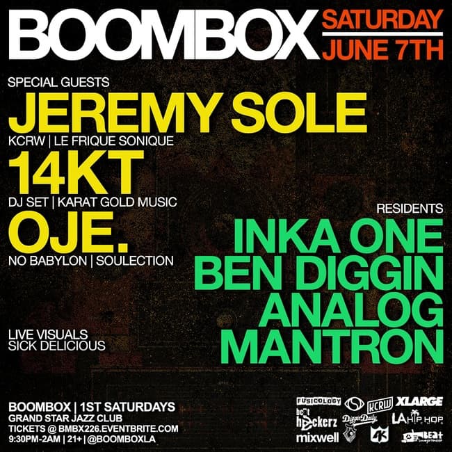 Boombox - June 2025
