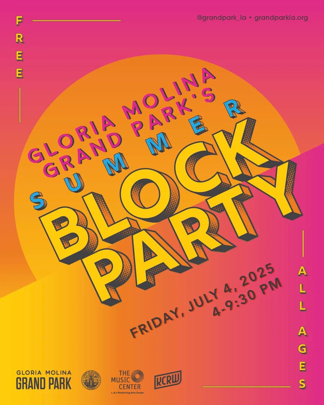 Grand Park Summer Block Party