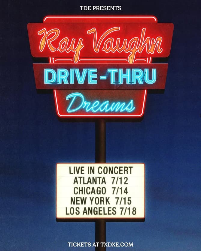 Ray Vaughn Drive Thru Dreams Tour