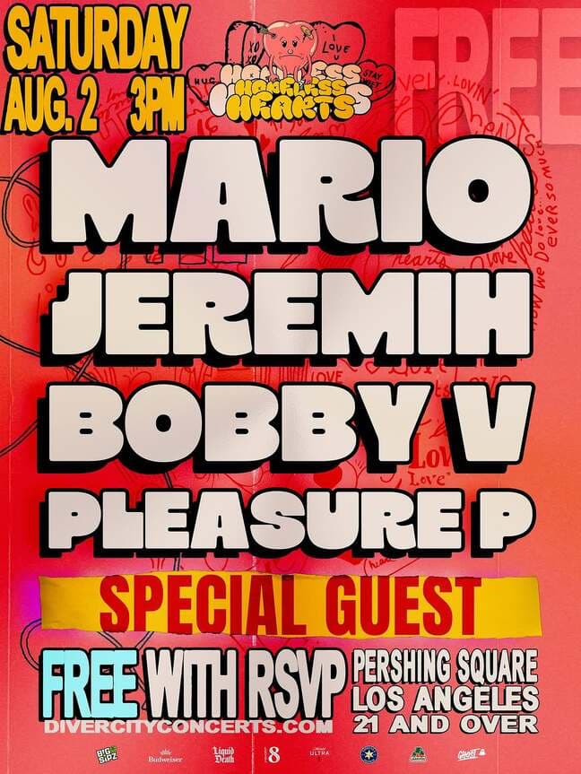 FREE EVENT! Mario, Jeremih