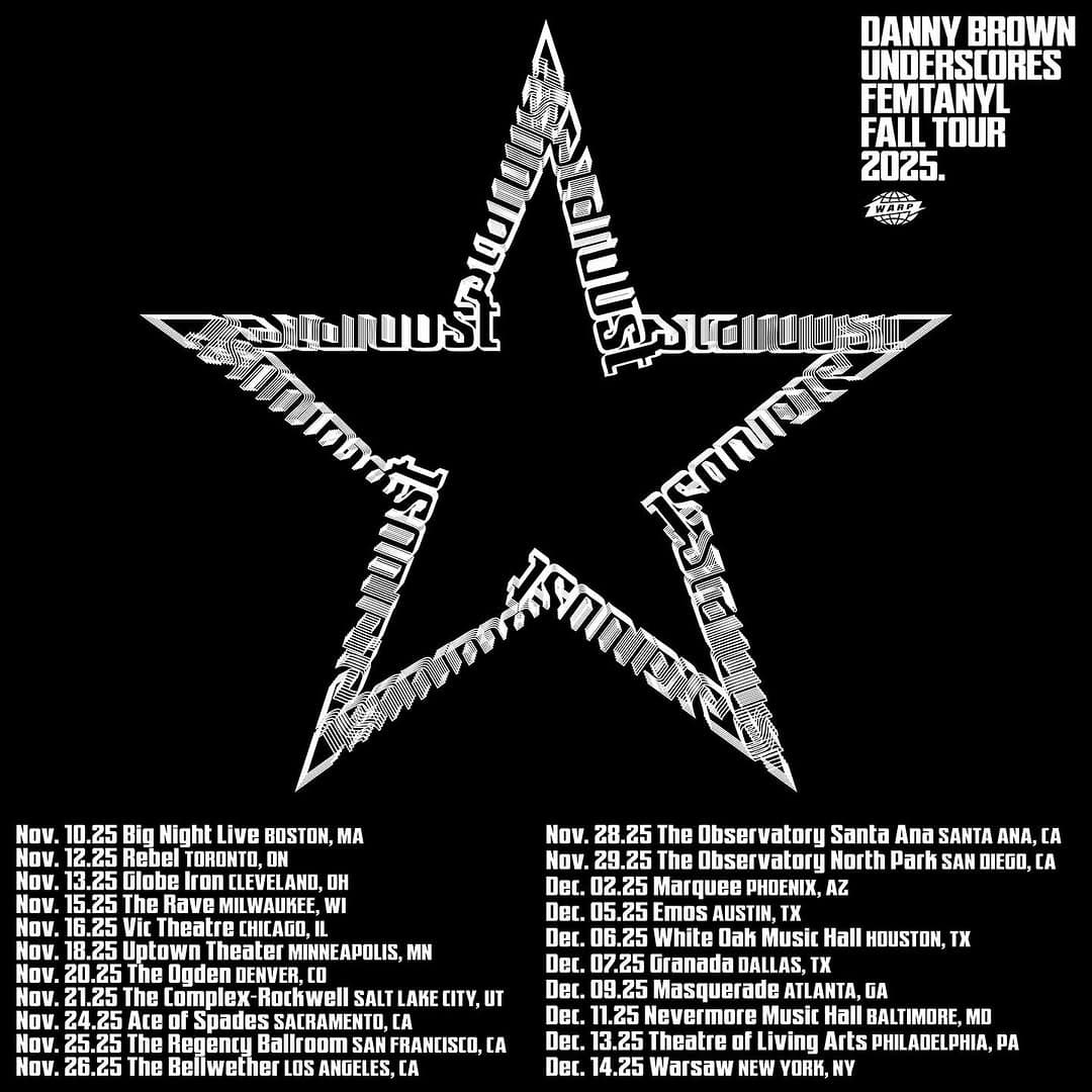 Danny Brown Tour
