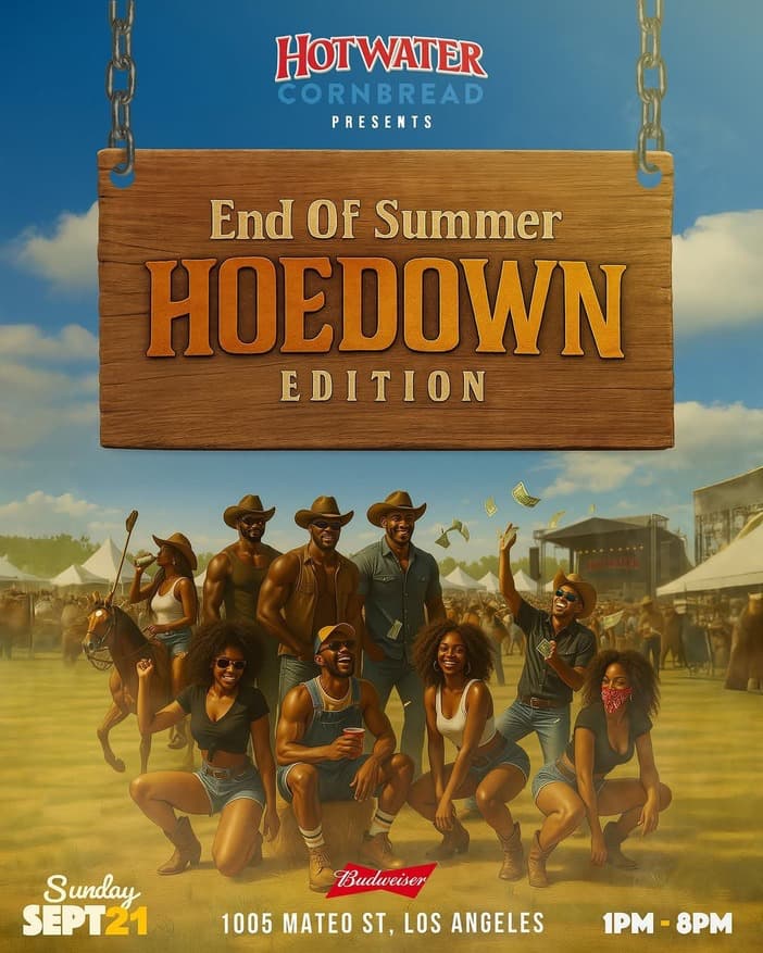 HotWater Cornbread - END OF THE SUMMER HOEDOWN!