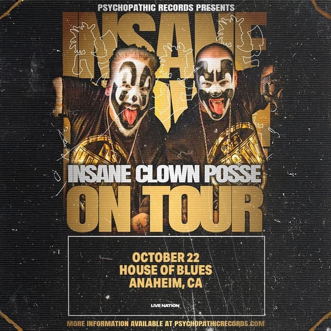 Insane Clown Posse Tour