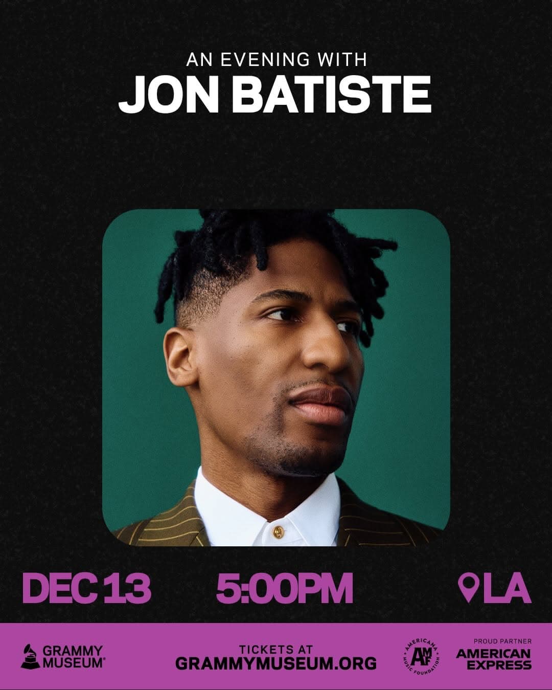 Jon Batiste - Grammy Museum